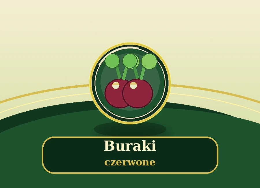 Buraki czerwone